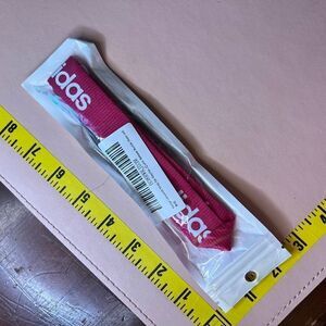NEW Adidas Pink Lanyard Clip Necklace NEW Sealed